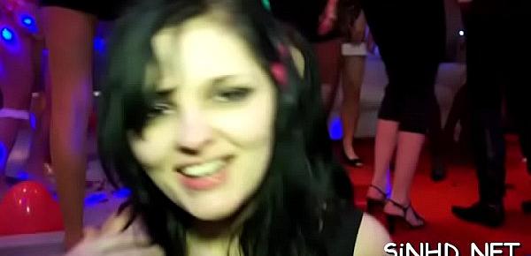  Sensational and wild fuckfest party